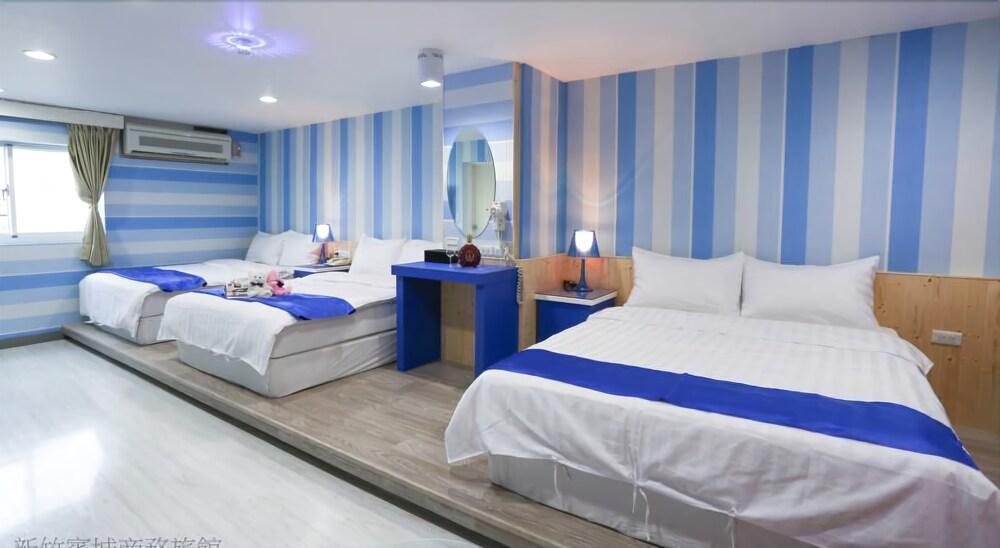 Bin Chen Business Hotel Sin-ču Exteriér fotografie